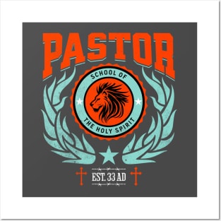 Pastor - School of the Holy Spirit - Vibrant Posters and Art